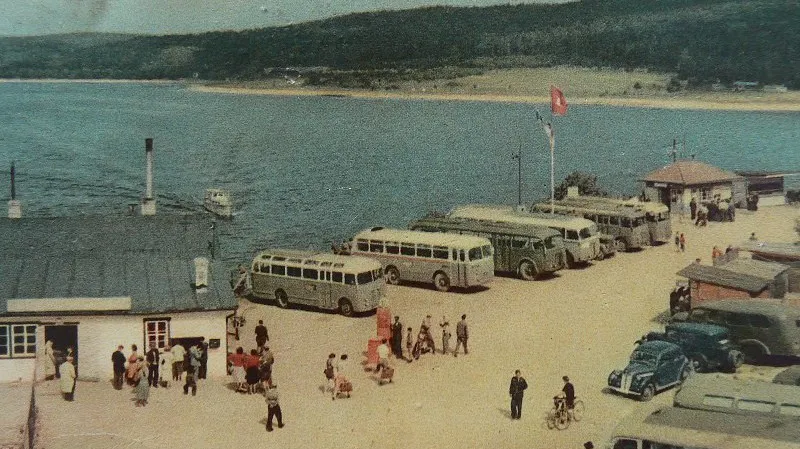 Historické záběry Vranovské přehrady