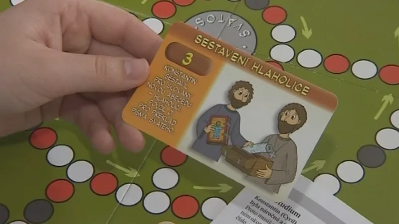 Společenská hra Po stopách Cyrila a Metoděje