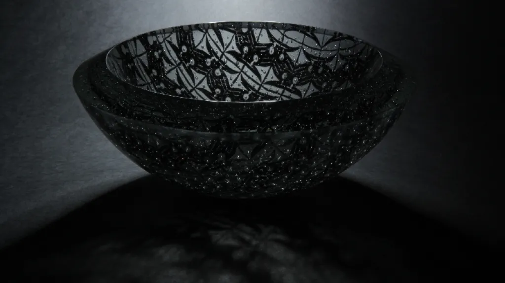 Dílo skláře Zdeňka Lhotského