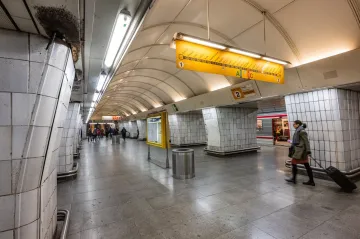 Rekonstrukce stanice Českomoravská omezí provoz metra na trase B