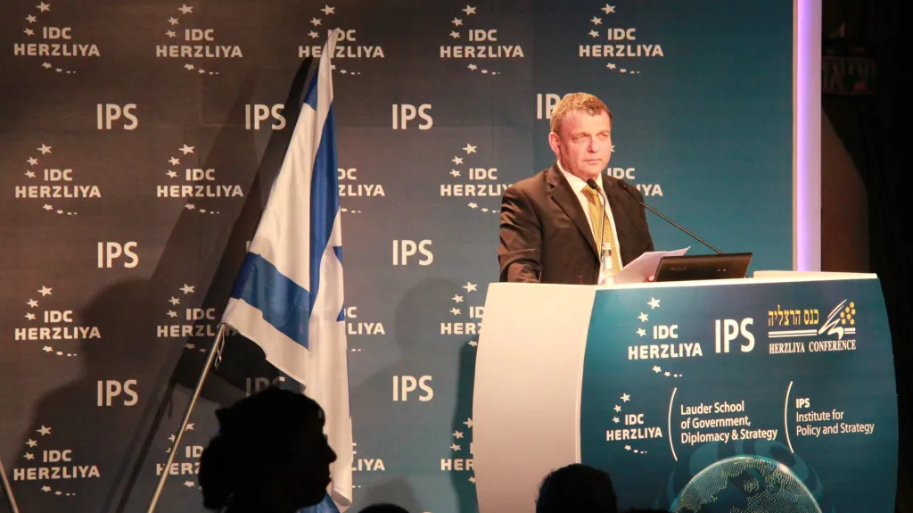 Lubomír Zaorálek na bezpečnostní konferenci v Izraeli