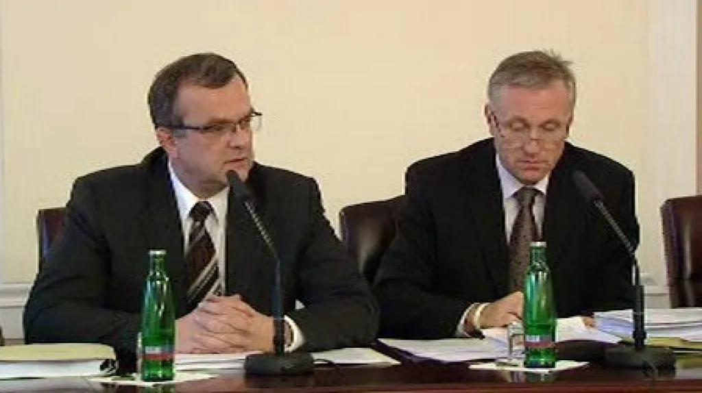 Miroslav Kalousek a Mirek Topolánek