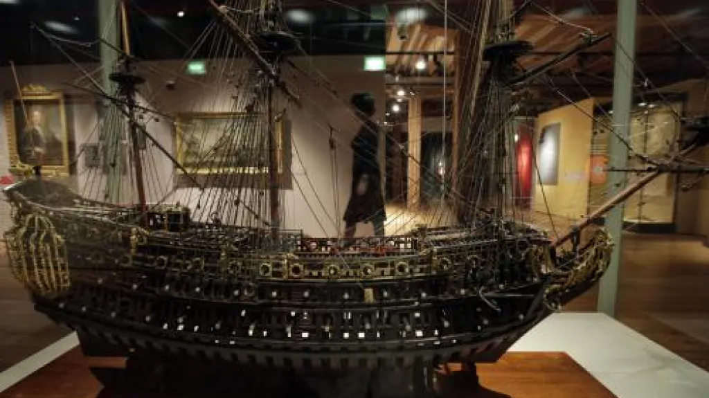 Z výstavy Piráti: Příběh kapitána Kidda
