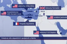 U Sýrie operuje jedna z největších amerických bojových skupin od invaze do Iráku
