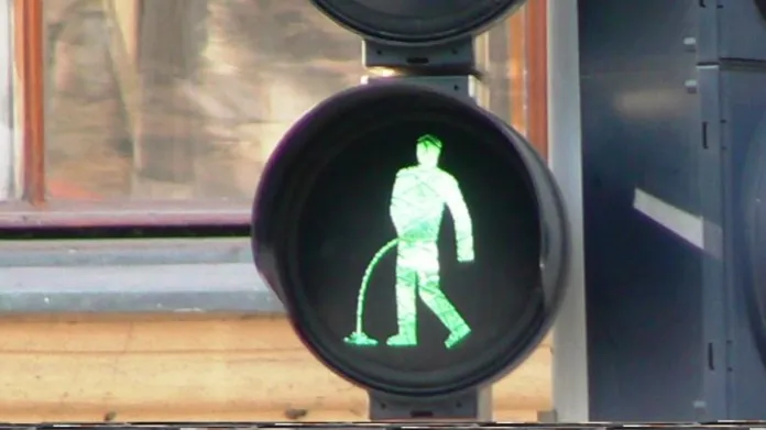 Vyměněný semafor
