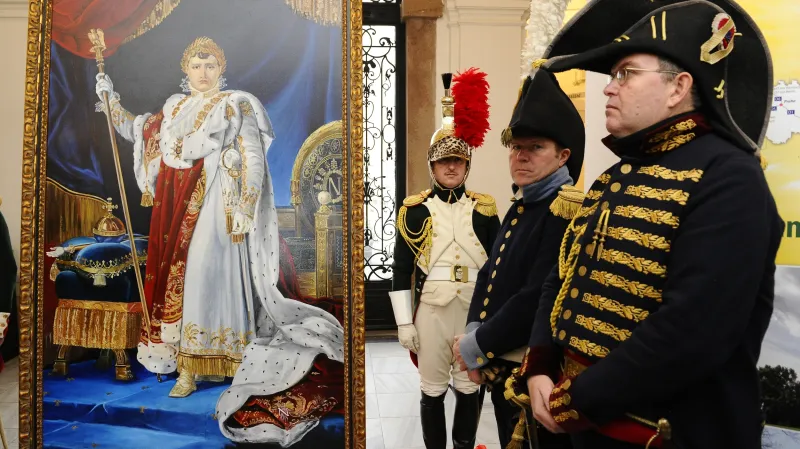 Odhalení napoleonského obrazu