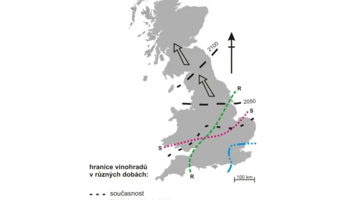 Hranice vinohradů ve Velké Británii