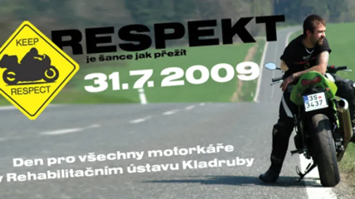31. 7. 2009 se bude konat motorkářský den v Rehabilitačním ústavu Kladruby