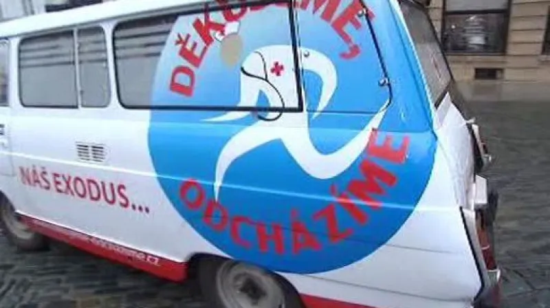 Reportáž Evy Knajblové