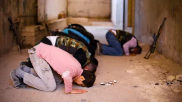 Modlitba v Sýrii