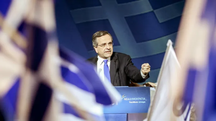 Řecký premiér Antonis Samaras