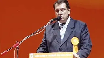 Jiří Paroubek na programové konferenci ČSSD