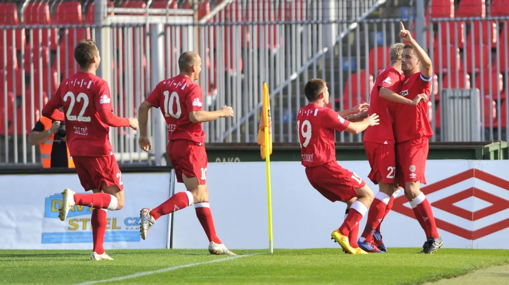 Gólová radost Zbrojovky