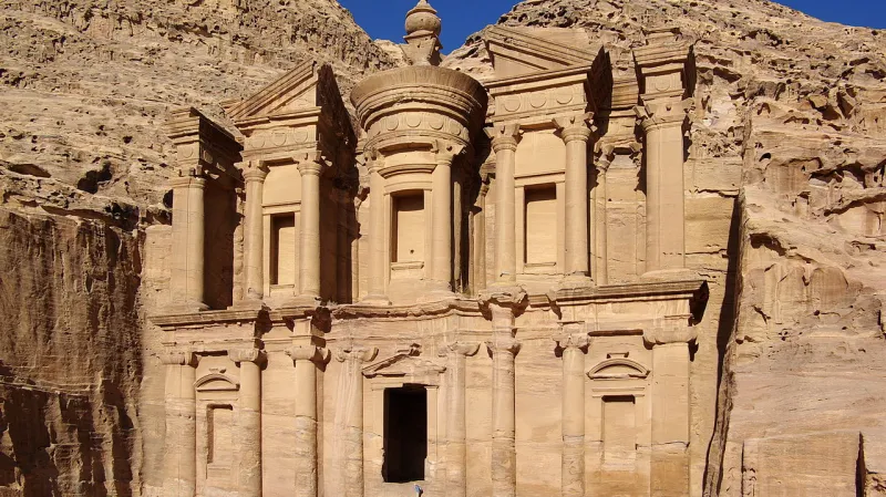 Petra, město bez vody