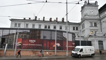 Nově zrekonstruované křídlo budovy Hlavního nádraží v Brně