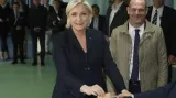 Marine Le Penová u voleb
