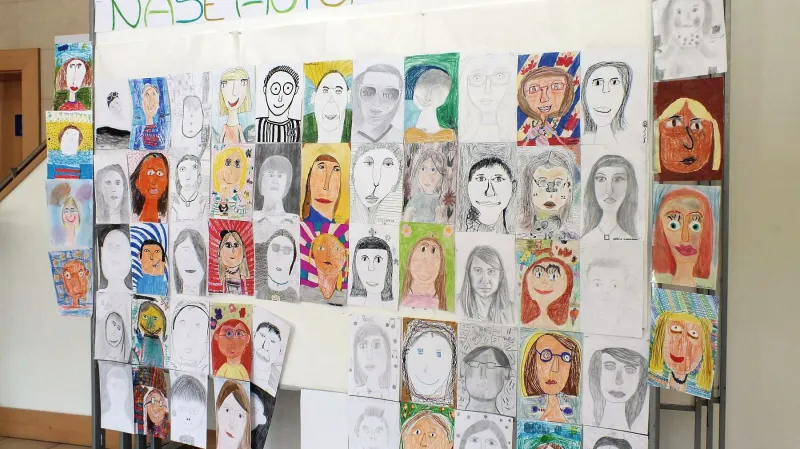 Z výstavy ZUŠ Boskovice