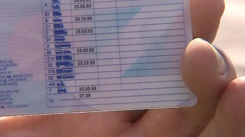 Harmonizační číselný kód v řidičském průkazu