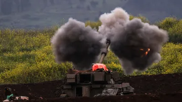 Izraelci ostřelují libanonské pohraničí (snímek je z 15. března)