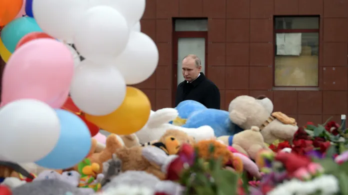 Vladimir Putin v Kemerovu