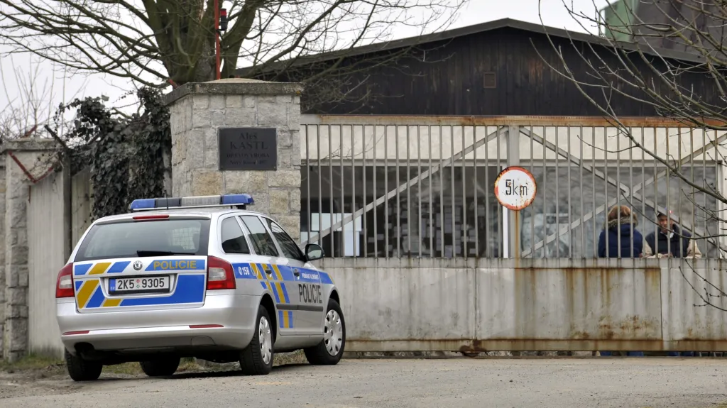 Speciální policejní tým Kobra při dřívějším zásahu