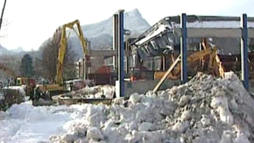 Trosky stadionu