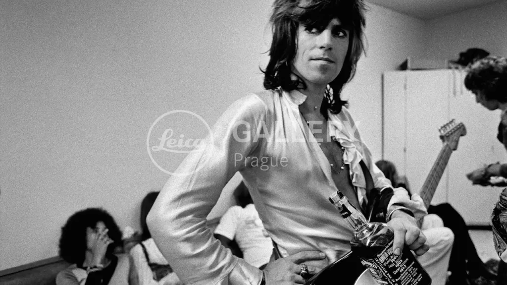 Keith Richards s lahví Jacka Danielse, 1972