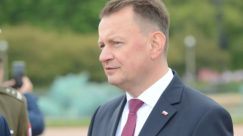 Polský ministr obrany Mariusz Blaszczak