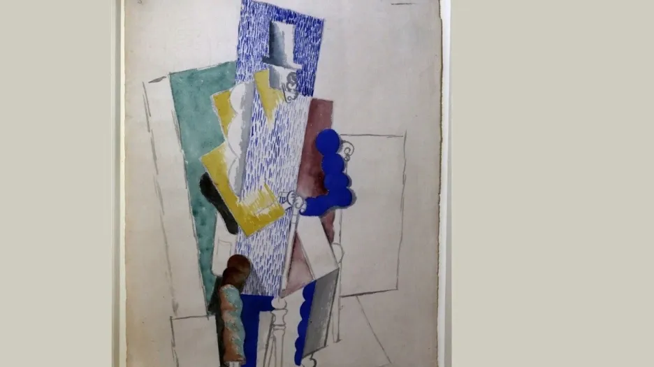 Pablo Picasso / Muž s operním kloboukem