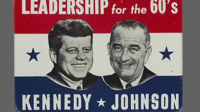 JFK a  Lyndon Johnson