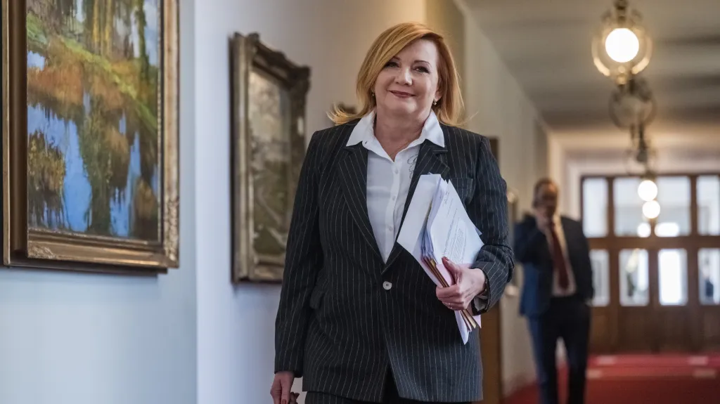 Ministryně financí Alena Schillerová (ANO)