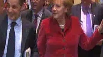 Nicolas Sarkozy, Angela Merkelová a Alexandr Vondra