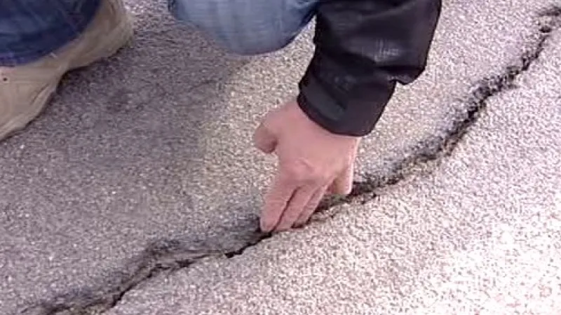 Regionální silnice šest let po rekonstrukci