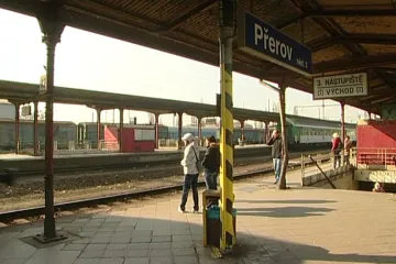 Na vlakovém nádraží v Přerově čekejte komplikace