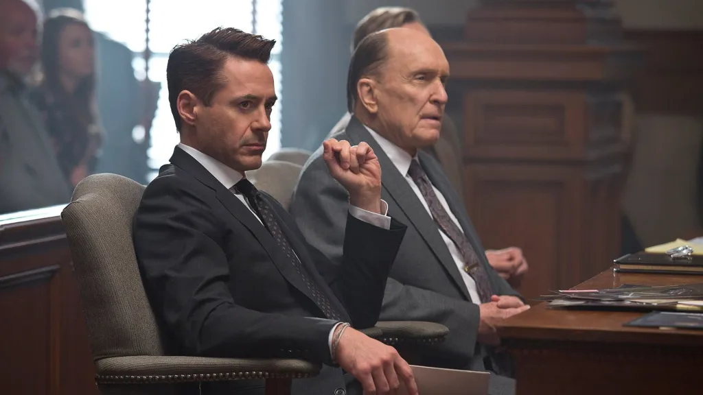 Robert Downey v roli právníka ve filmu Soudce