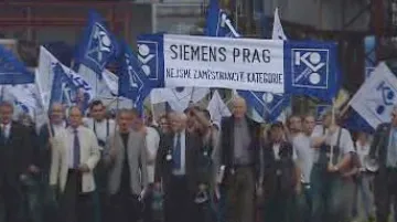 Stávka v Siemensu