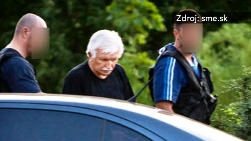 Zatčený rektor slovenské policejní akademi Václav Krajník