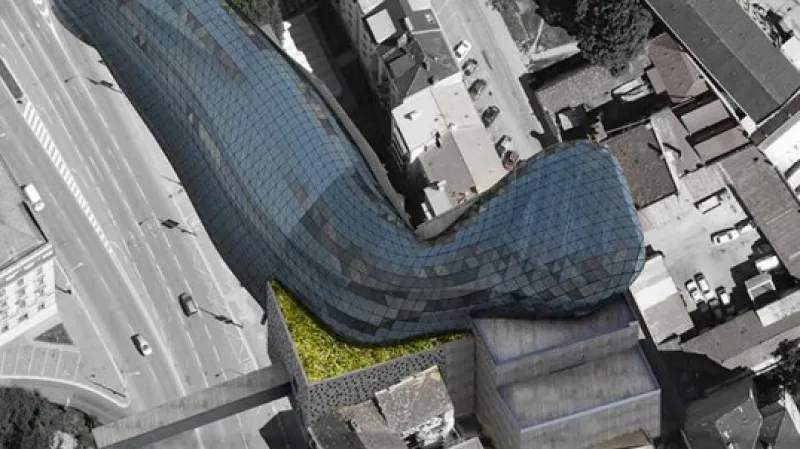 Vizualizace Edison centrum Brno