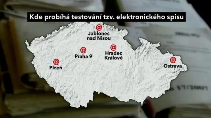 Elektronický spis na českých soudech
