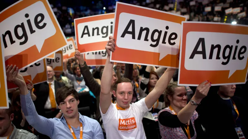 Vítězství Angely Merkelové