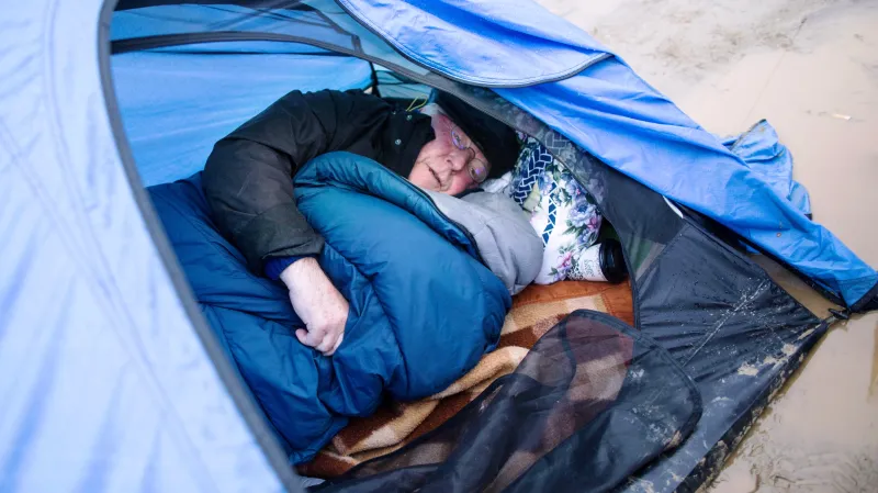 Uprchlíci na řecko-makedonské hranici