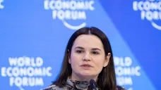 Vůdkyně běloruské opozice Svjatlana Cichanouská