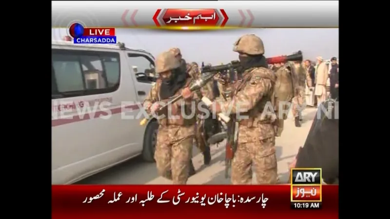 Útok na univerzitu v Pákistánu