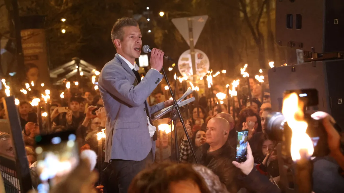 Demonstraci proti Orbánovi vyvolala nahrávka, kterou pořídil bývalý vlivný člen vládní strany