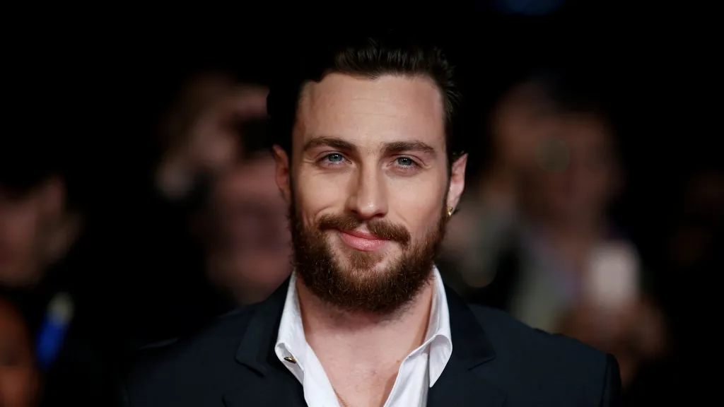 Aaron Taylor-Johnson na fotografii z roku 2018