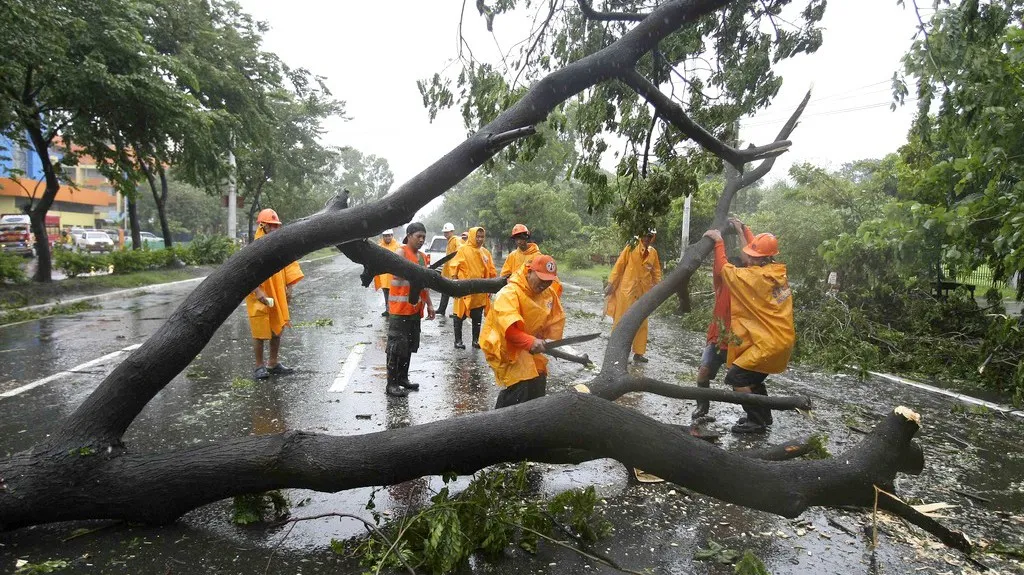Následky tajfunu ve Filipínách