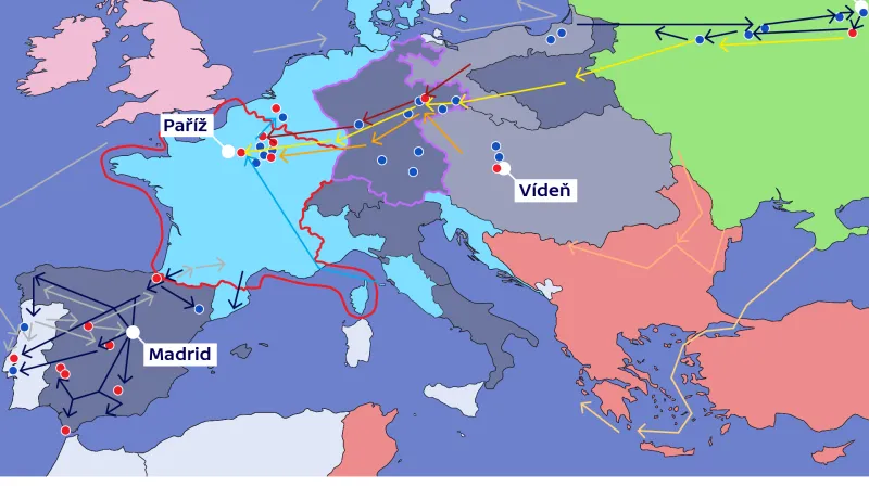 Napoleonova tažení po Evropě