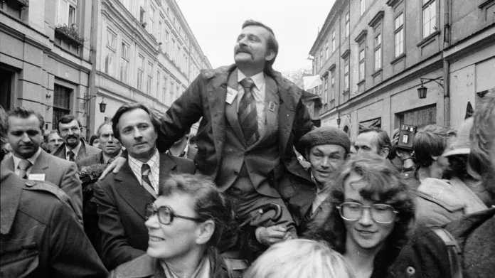 Lech Walesa v roce 1980