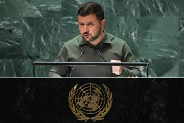 Svět se musí sjednotit a Rusko porazit, jsou tu palčivější problémy, řekl Zelenskyj v OSN
