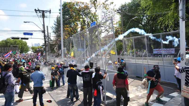 Protesty v Bangkoku